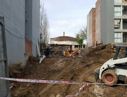 Comienzo de obra Montes de Oca 348/50, Tigre
